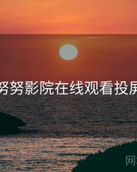 关于努努影院在线观看投屏故障