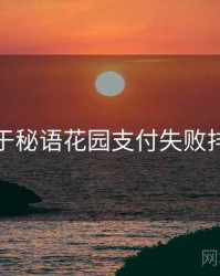 关于秘语花园支付失败排查