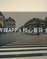 花季传媒APP x 核心差异 全流程