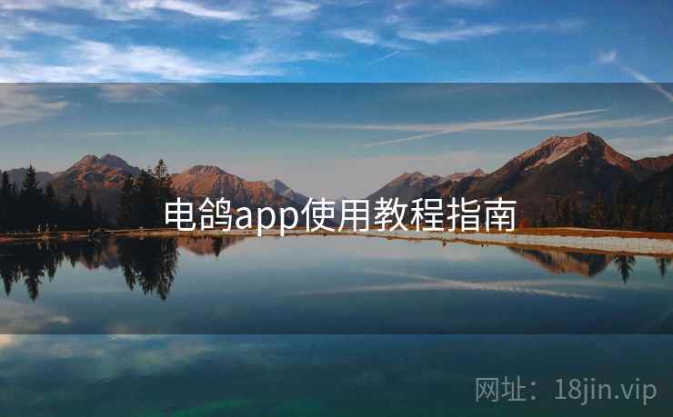 电鸽app使用教程指南 电鸽app使用教程指南